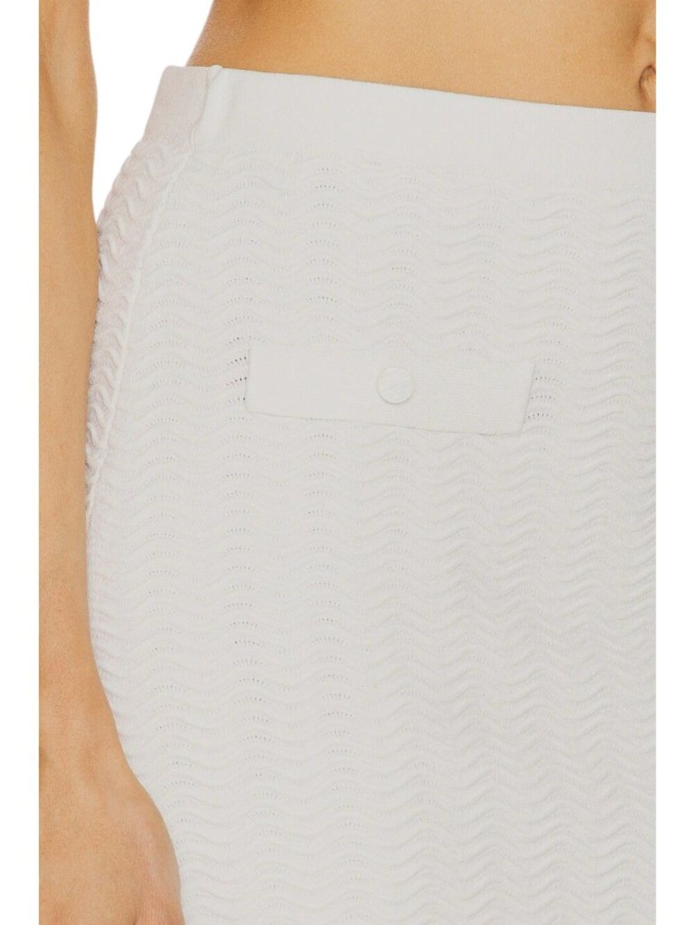 L'Academie by Marianna Salisa Scallop Skirt in Bone XX-Small New Womens Knit - Picture 5 of 11